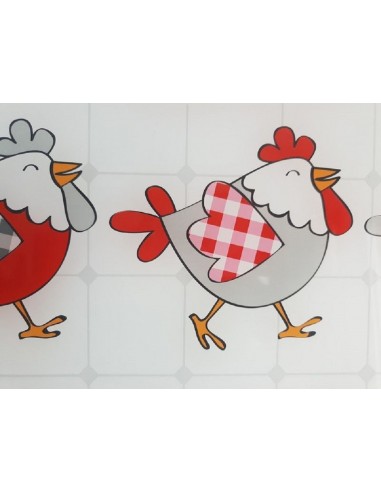 DÉCOUPEZ VOTRE FEUILLE A3 - Décorations de poulet - Koustrup & Co